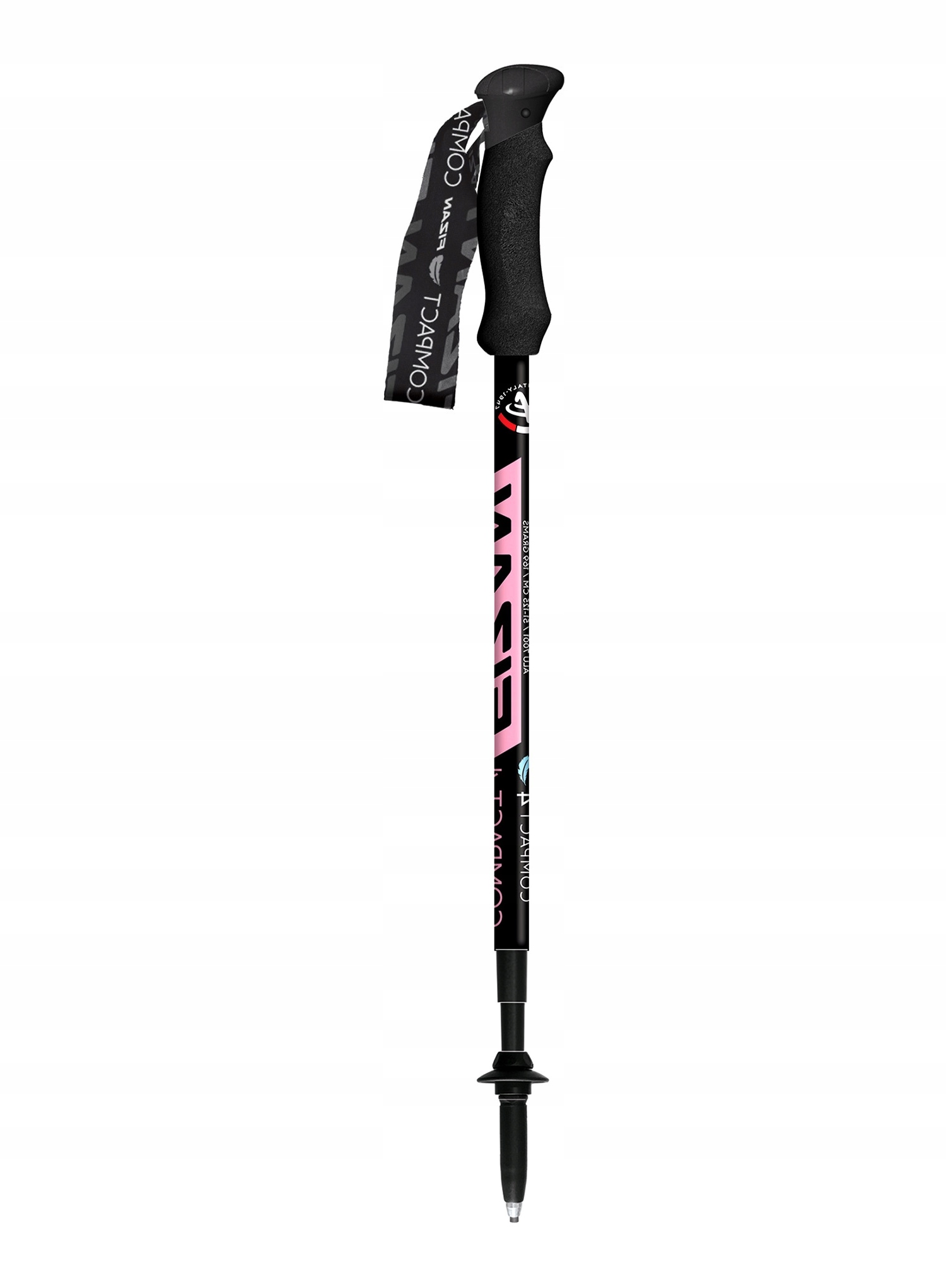 Fizan Compact 4 Pink Trekking Sticks Lealest