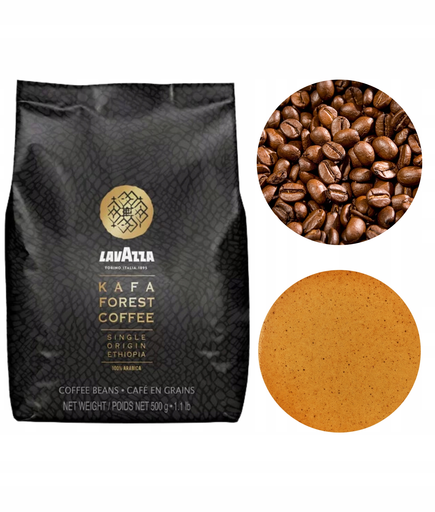 Levně Lavazza Kafa Forest Coffee káva arabica 500 g