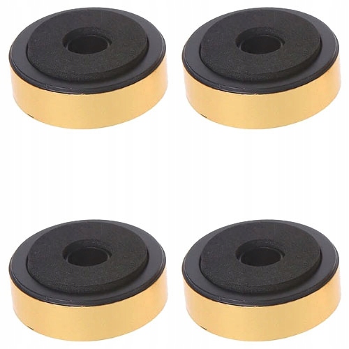 

Stopki nóżki ozdobne do sprzętu Rtv 48mm złote x4