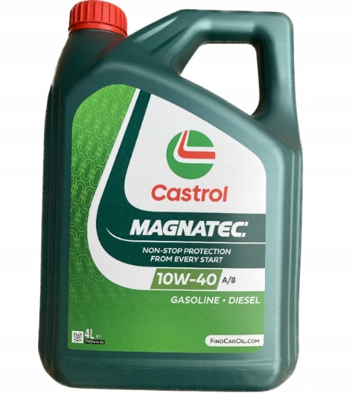 CASTROL MAGNATEC 10W40 A/B 16L VW 501 01 / 505 00 + ZAWIESZKA EAN (GTIN) 4008177179051