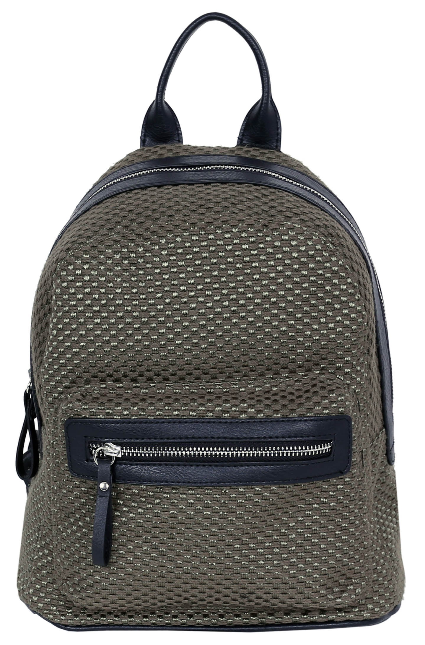 

Pleciony plecak khaki Primark