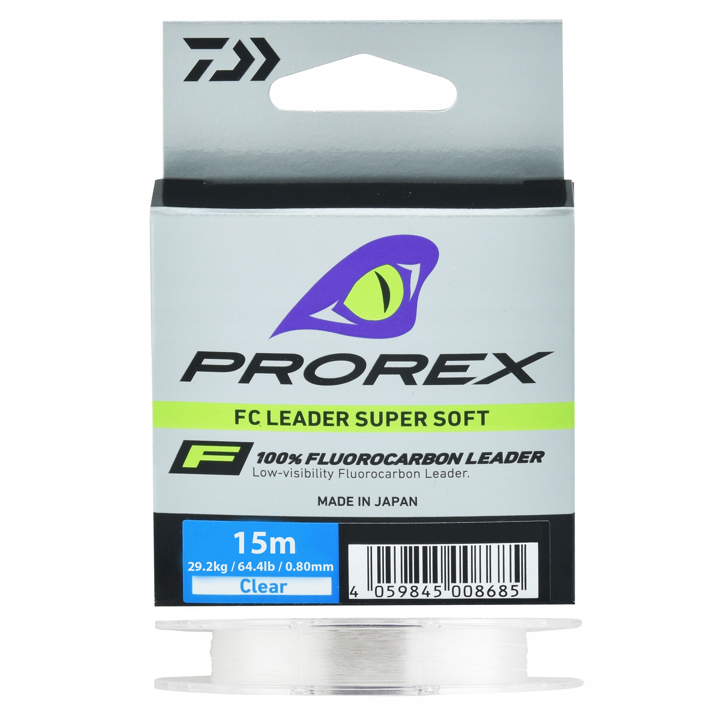 Fluorocarbon fluorokarbon Daiwa Prorex 0.80mm/15m