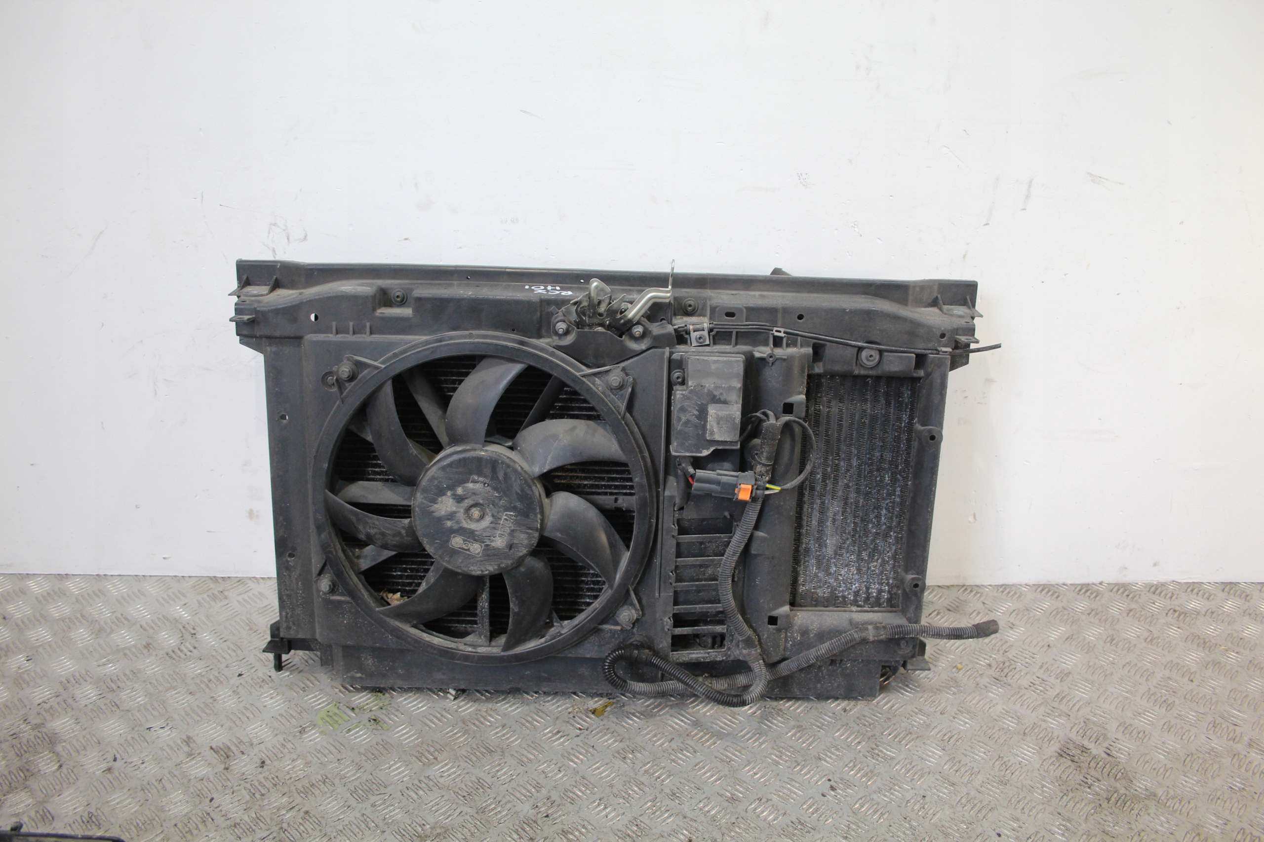 support panel for radiators radiator PEUGEOT RCZ LIFT 2,0 HDI