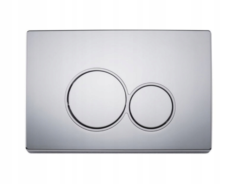 Tlačítko pro podomítkový rám Wc Mazo.2 chrom