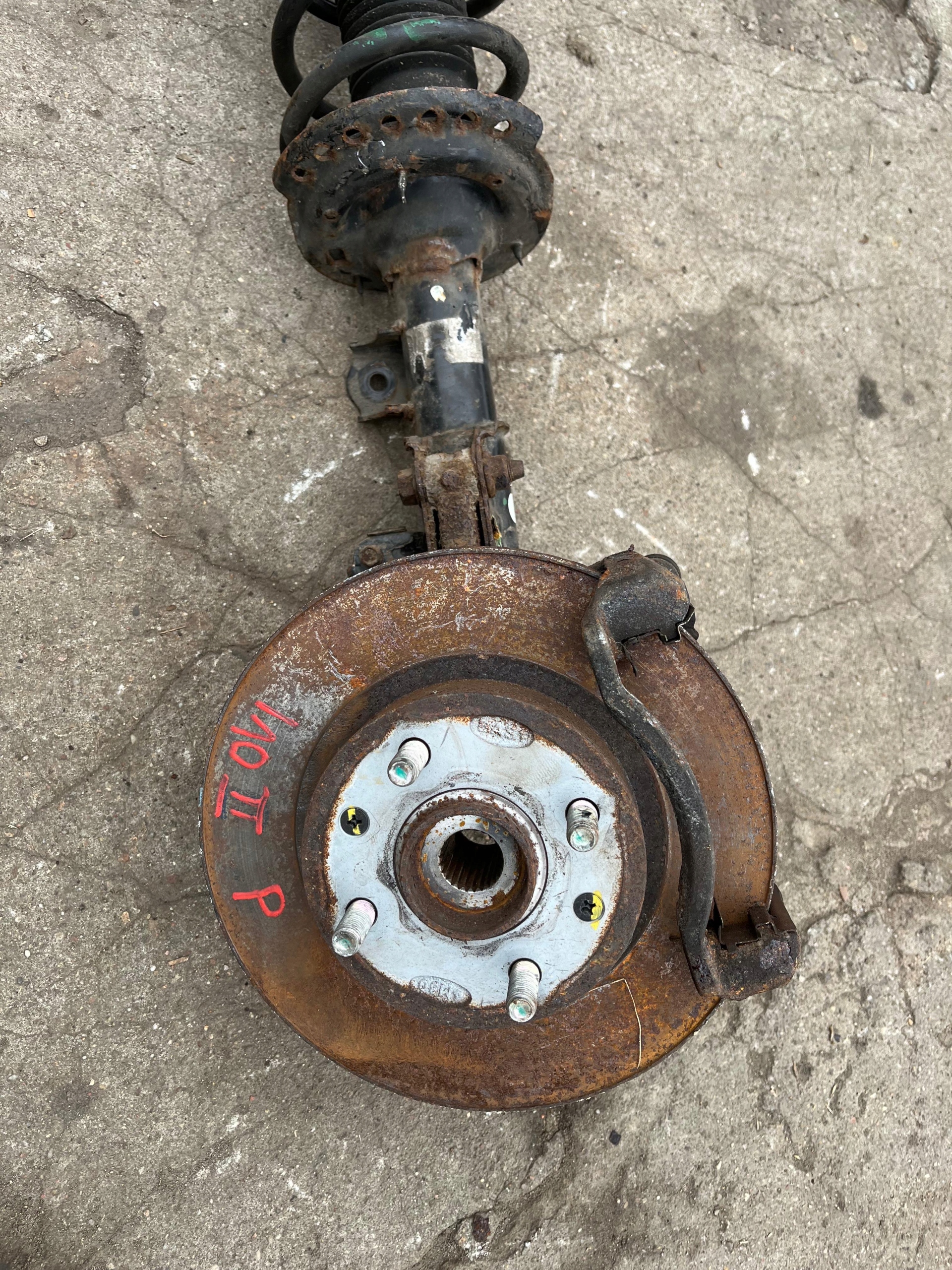 HYUNDAI I10 II McPherson swing right front 2013