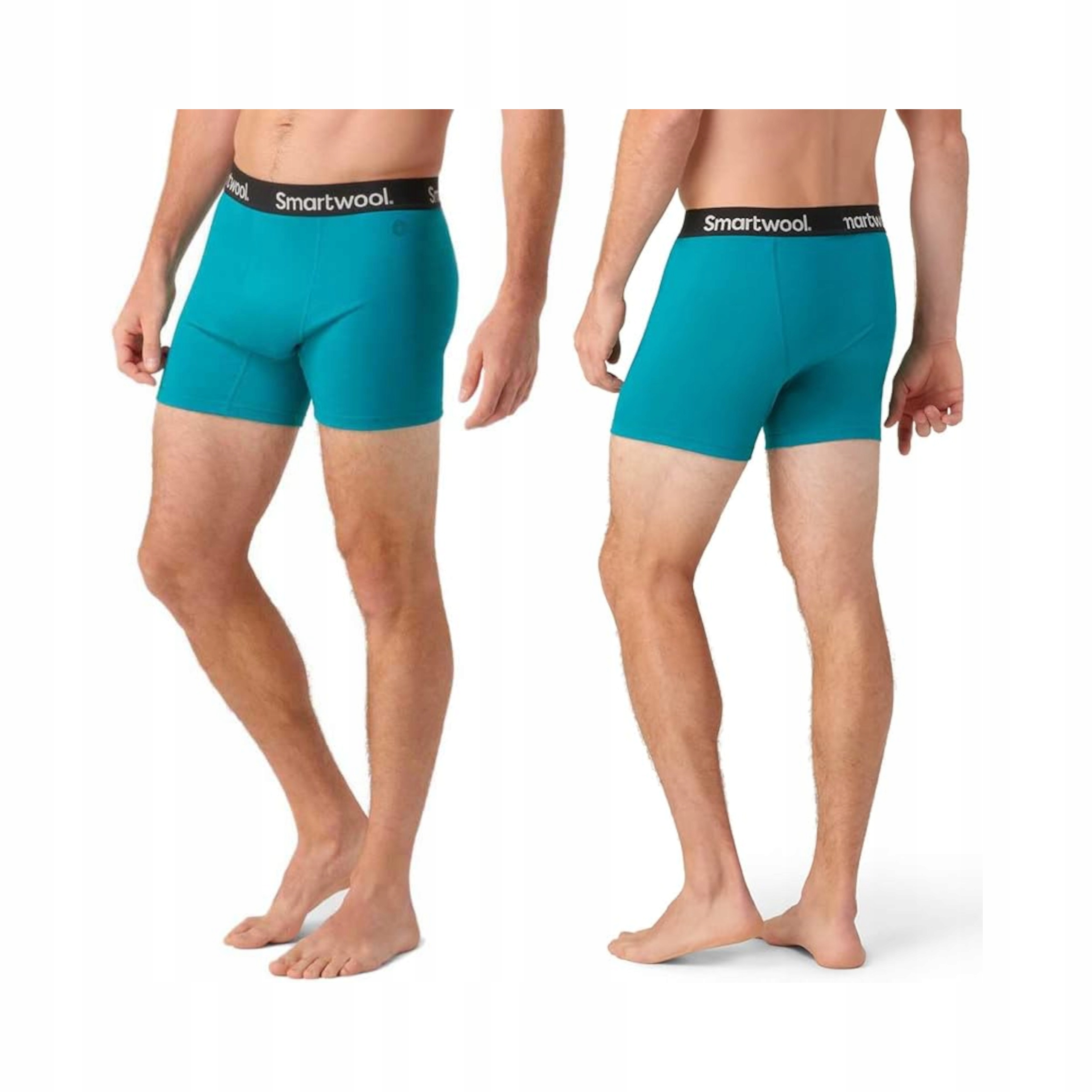 Smartwool Pánské Boxerky Merino Deep Lake Velikost L, Vlna Proti Zápachu