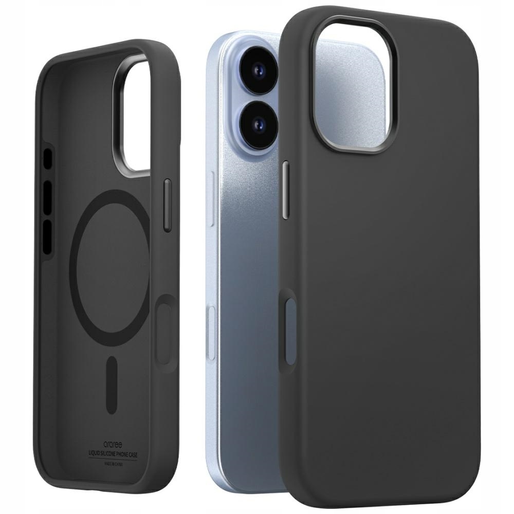 Pouzdro Araree Typo Skin M MagSafe pro iPhone 17, černé