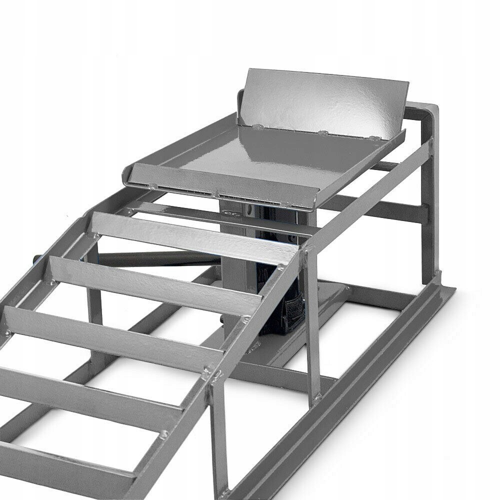 Rampy z podnośnikiem hydraulicznym najazdowe 4t Waga produktu z opakowaniem jednostkowym 17.1 kg