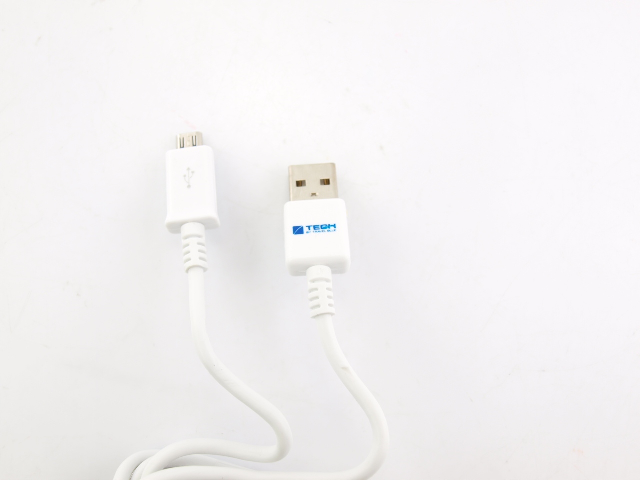TECH Kabel ładujący przesyłowy USB - microUSB 1m Złącza USB - microUSB typ B