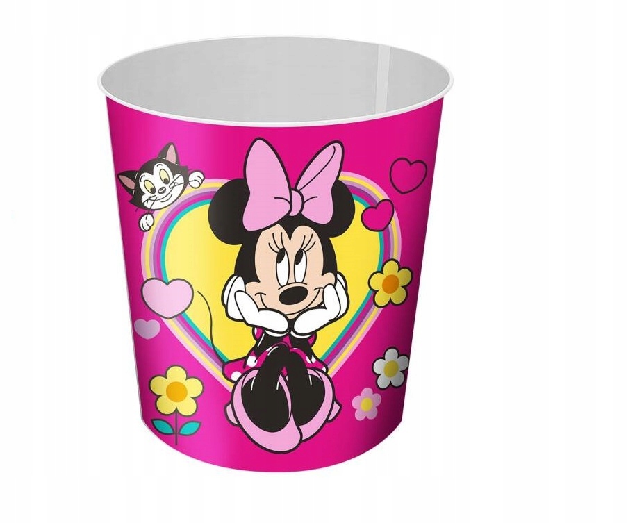 

Kosz na śmieci Minnie Mouse dla dzieci Kids
