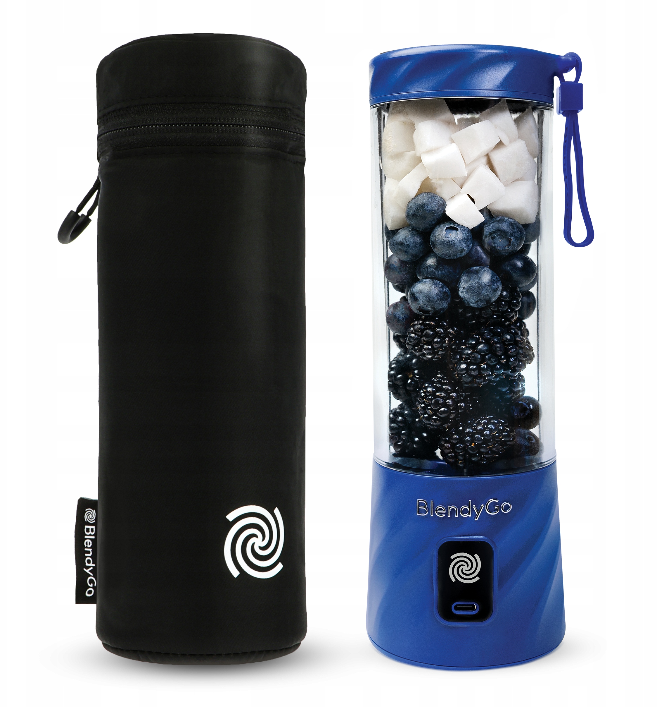 Set Puzdro bezdrôtový mixér Prenosný pohár BlendyGo 3 Usb
