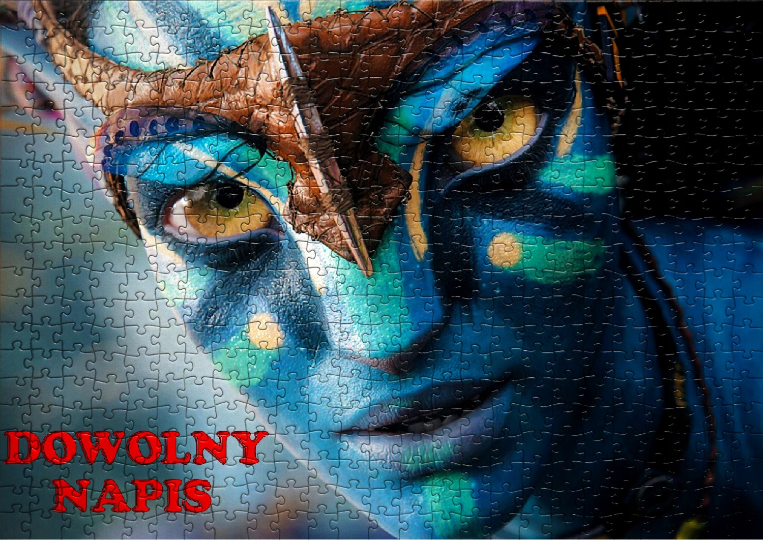 Puzzle AVATAR 2 z TWOIM NAPISEM A3/192EL
