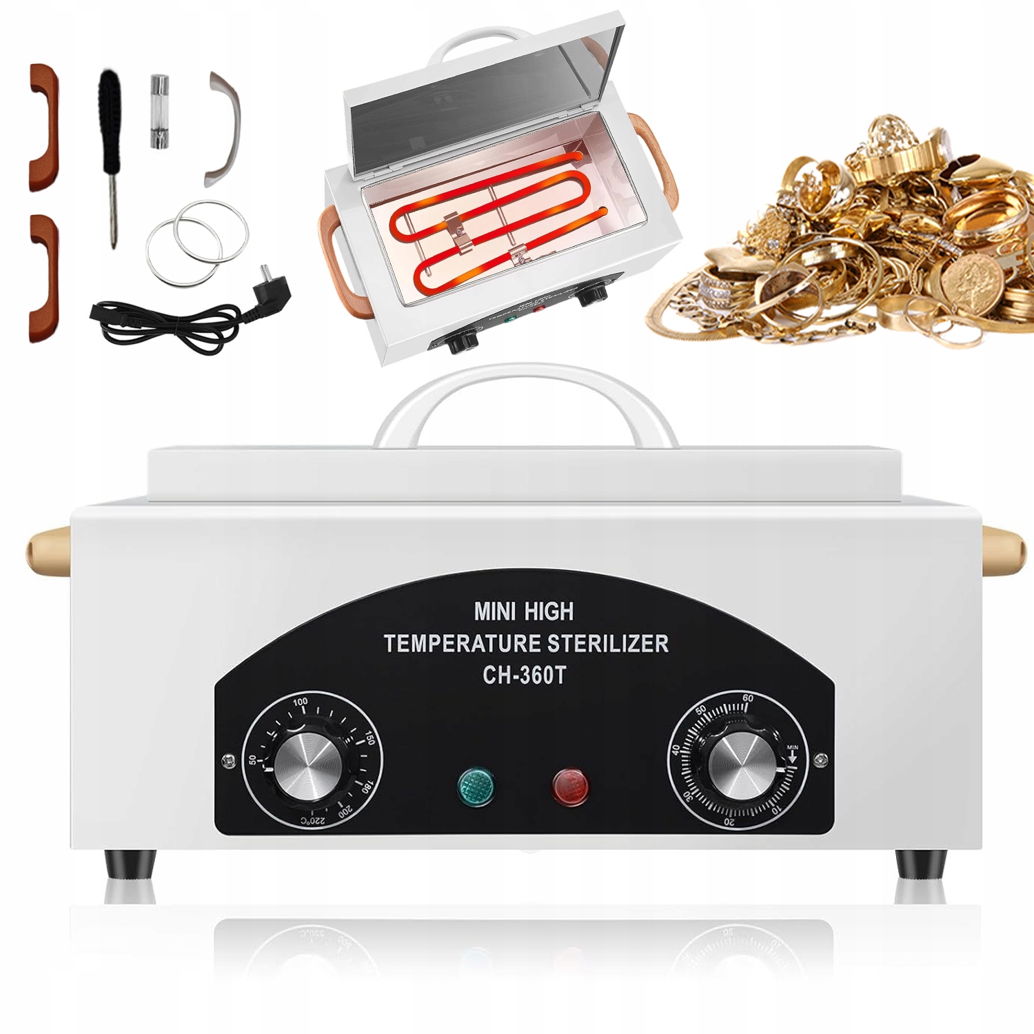 Sterilizátor 300W 220°C Suchá Vysoká Teplota Pro Kosmetický Salon