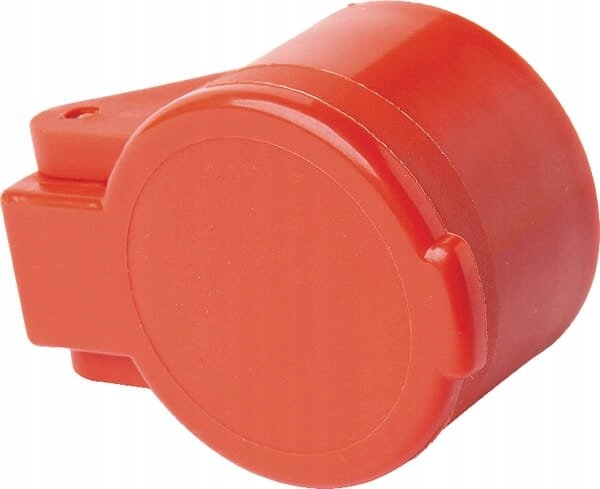 

Uchwyt wtyczki Iso 12,5 czerwony z klapką