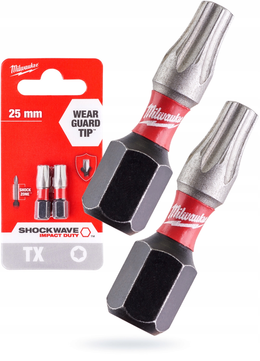 

Końcówka Bit Torx Shockwave TX20/25MM Milwaukee