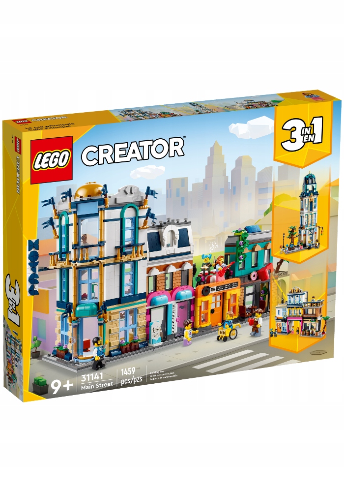 Lego Creator 3v1 Hlavní ulice 31141