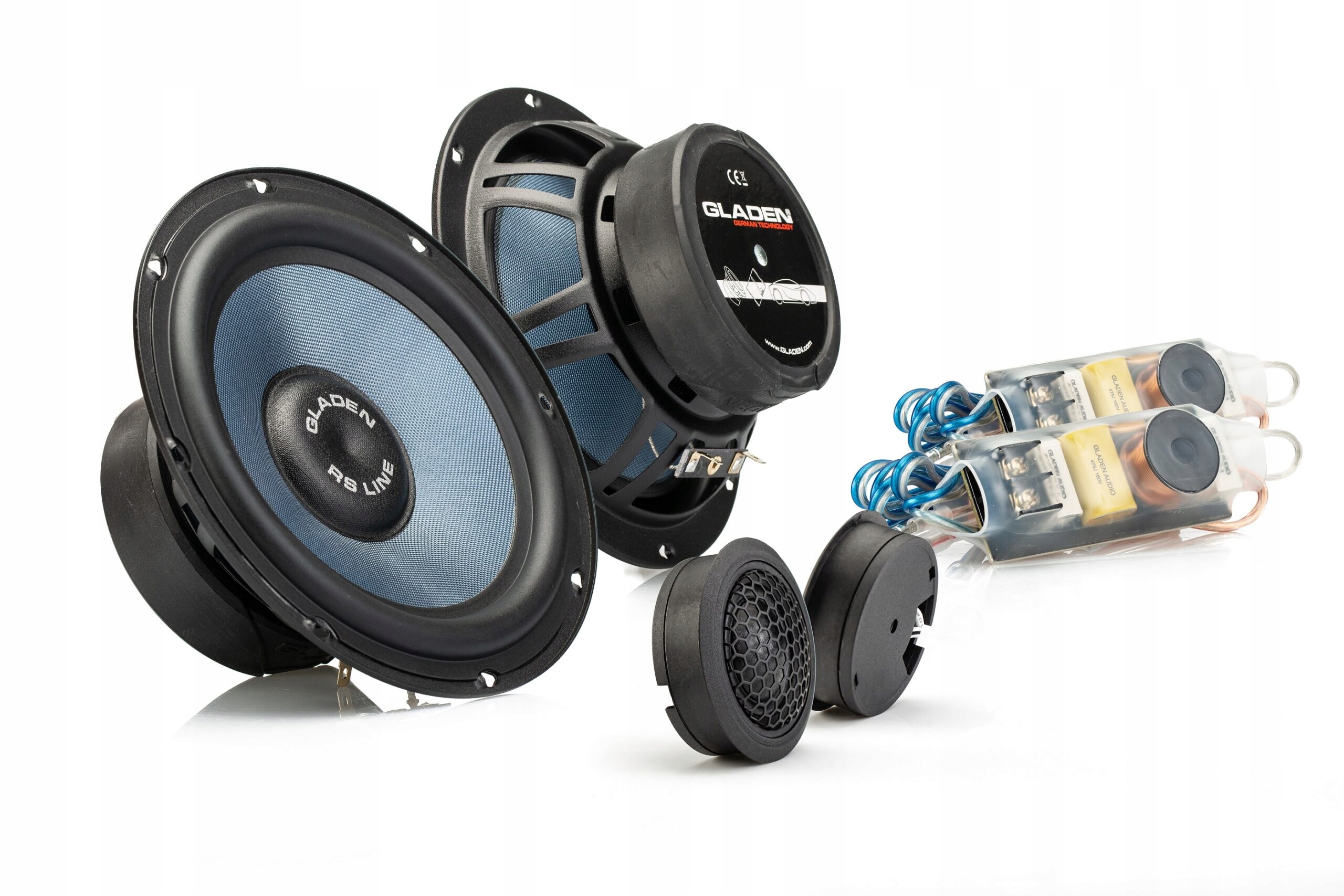 Комплект динамиков Gladen RS 165 Speed G2