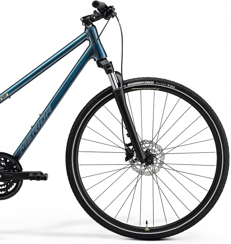 Merida Crossway 100 damski niebieski 2024 Kolor niebieski