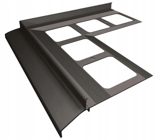 Narożnik zewnętrzny 90 stopni do systemu Renoplast K30 Grafitowy