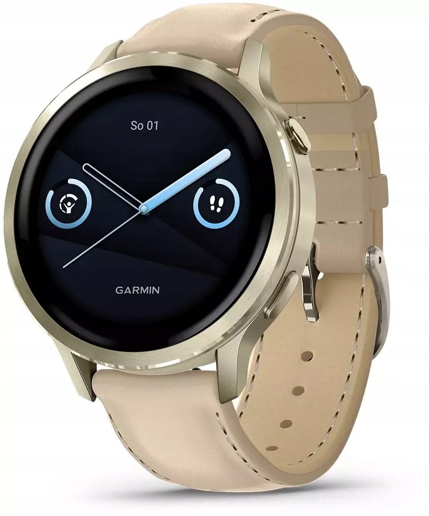 Zegarek sportowy Garmin Venu 4 41 mm Beżowy (010-03013-03)