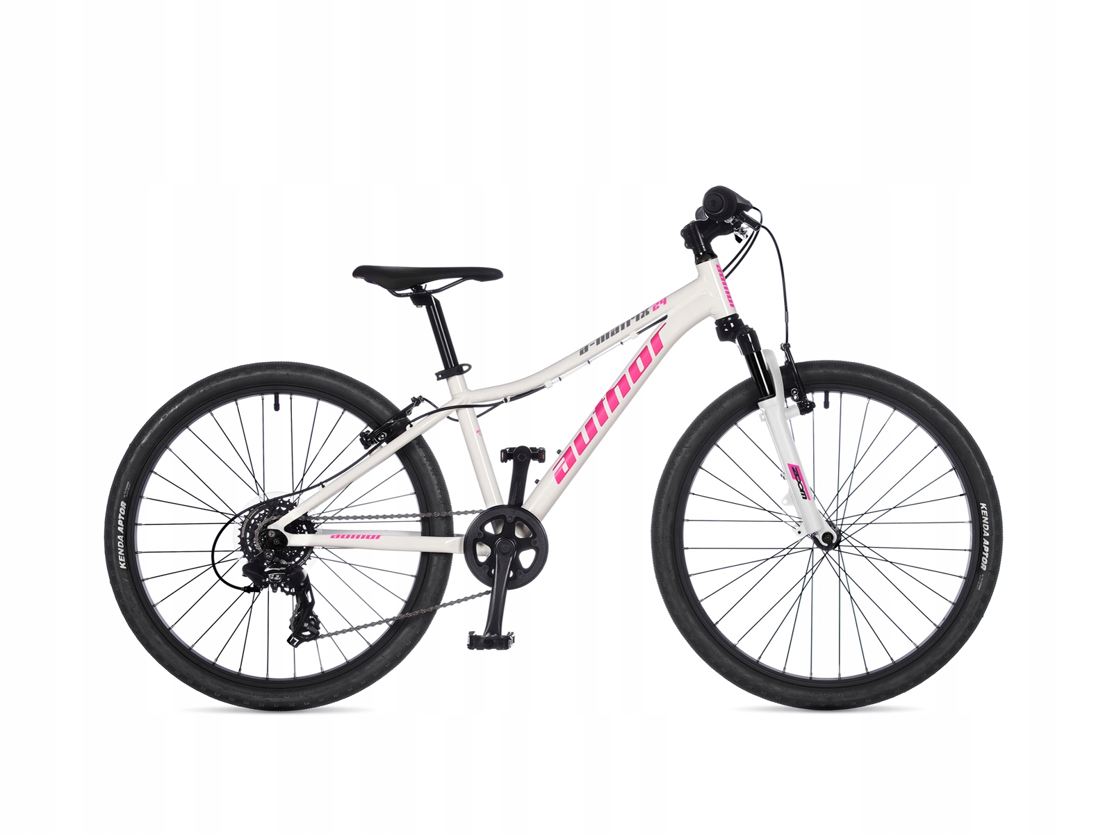 Rower młodzieżowy Author A-Matrix Disc 24" biały