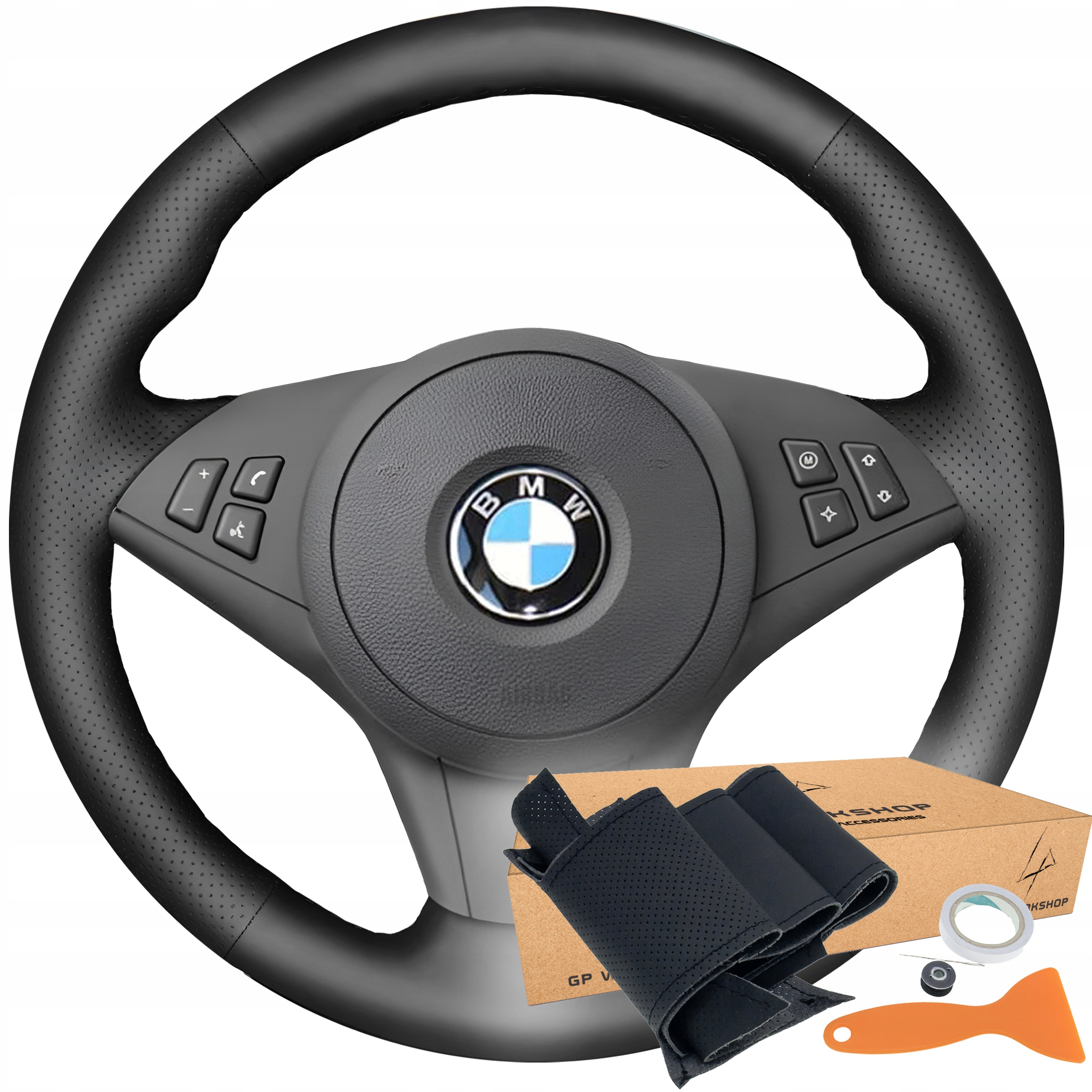 Obal Volantu Pro Bmw Řady 5 6 E60 E61 530d E63 E64 630i