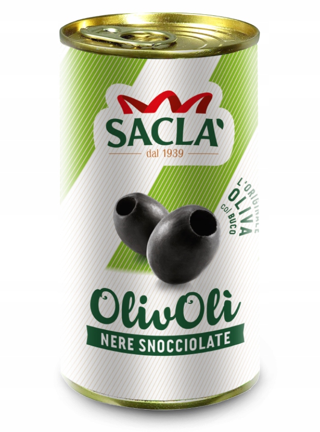 

Sacla OlivOli Nere Snocciolate oliwki czarne 330g