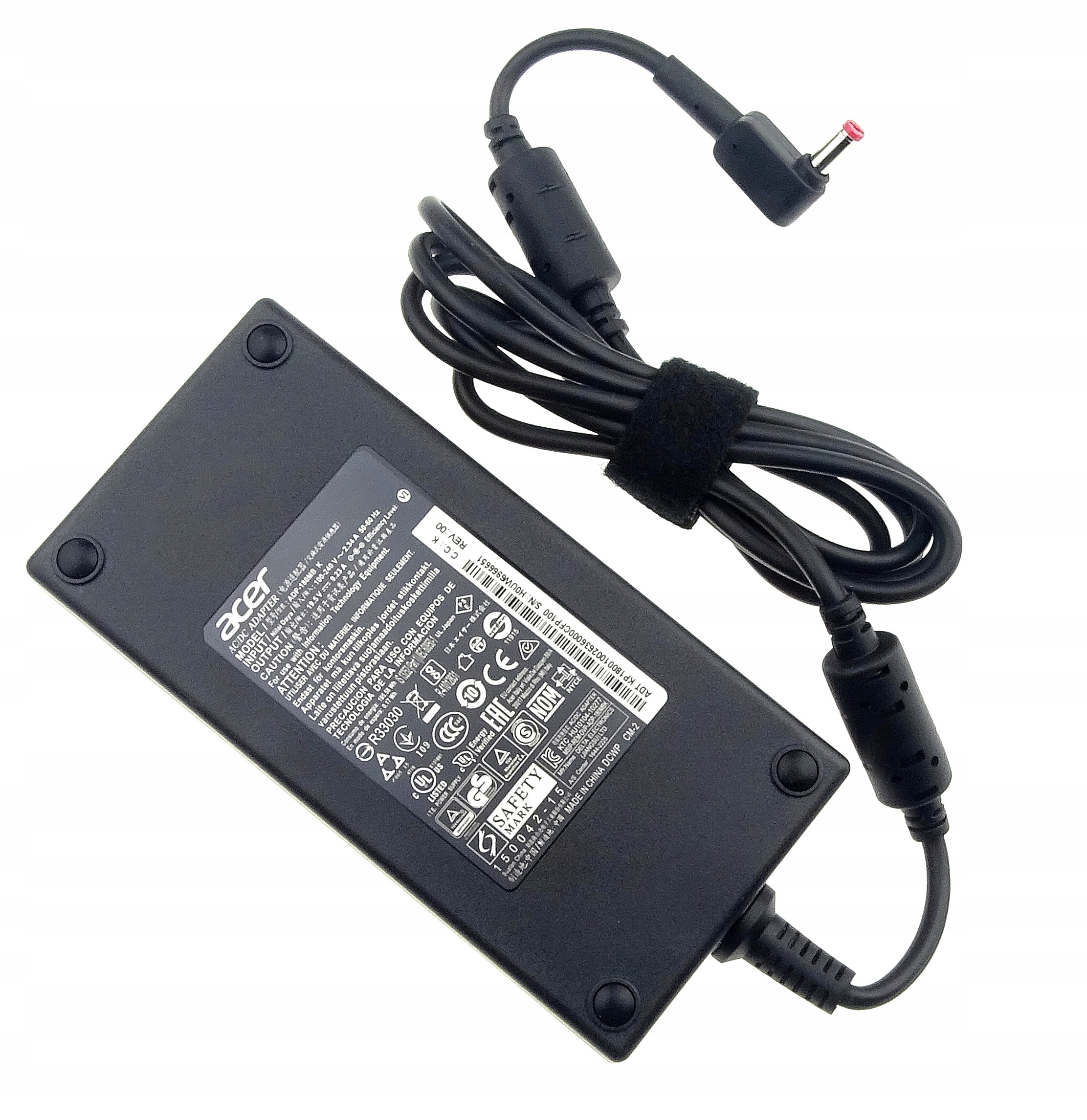 

Zasilacz Acer 180W 19.5V 9.23A 5.5x1.7 V15 Nitro