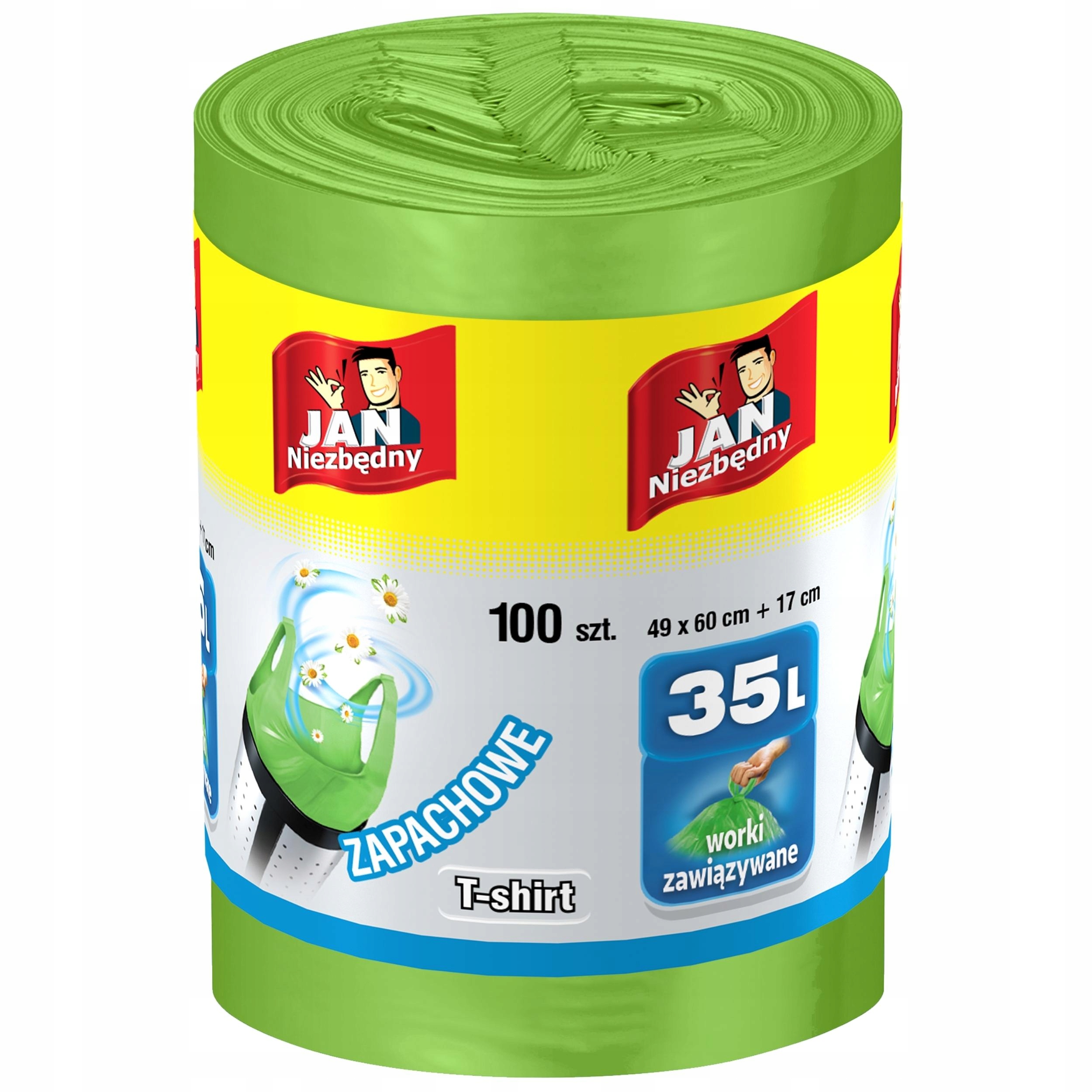 

Worki Na Śmieci Zapachowe 35L 100SZT Jan Niezbędny