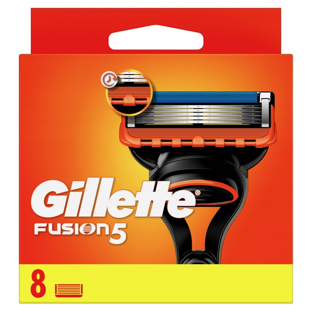 Gillette Fusion5 Ostrza wymienne do maszynki do golenia dla mężczyzn, 8 szt