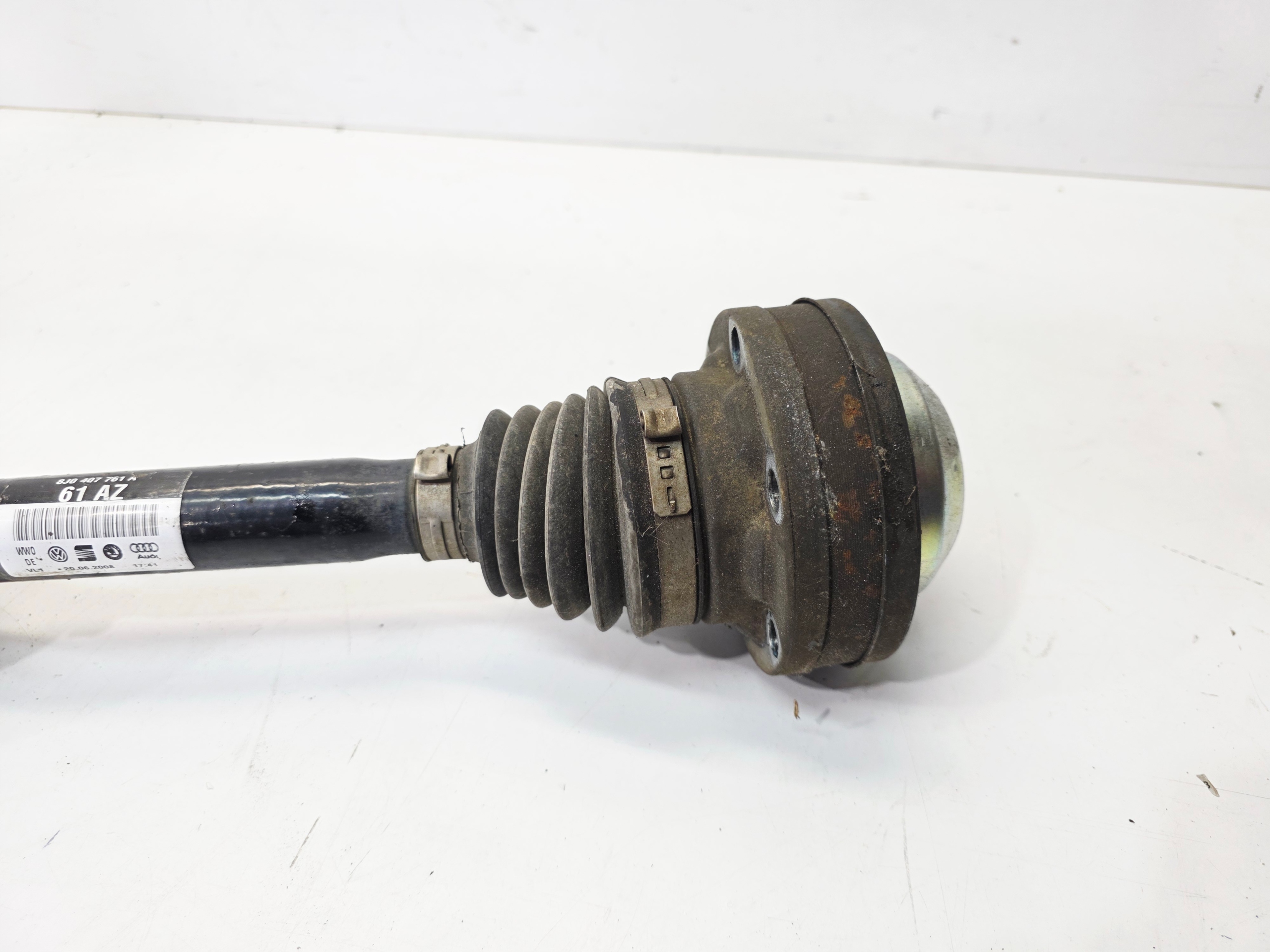 semi-axis left front AUDI TT TTS 8J 2.0 TFSI QUATTRO 8J0407761A