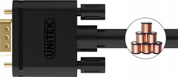 Unitek VGA 8.0m Długość kabla 8 m