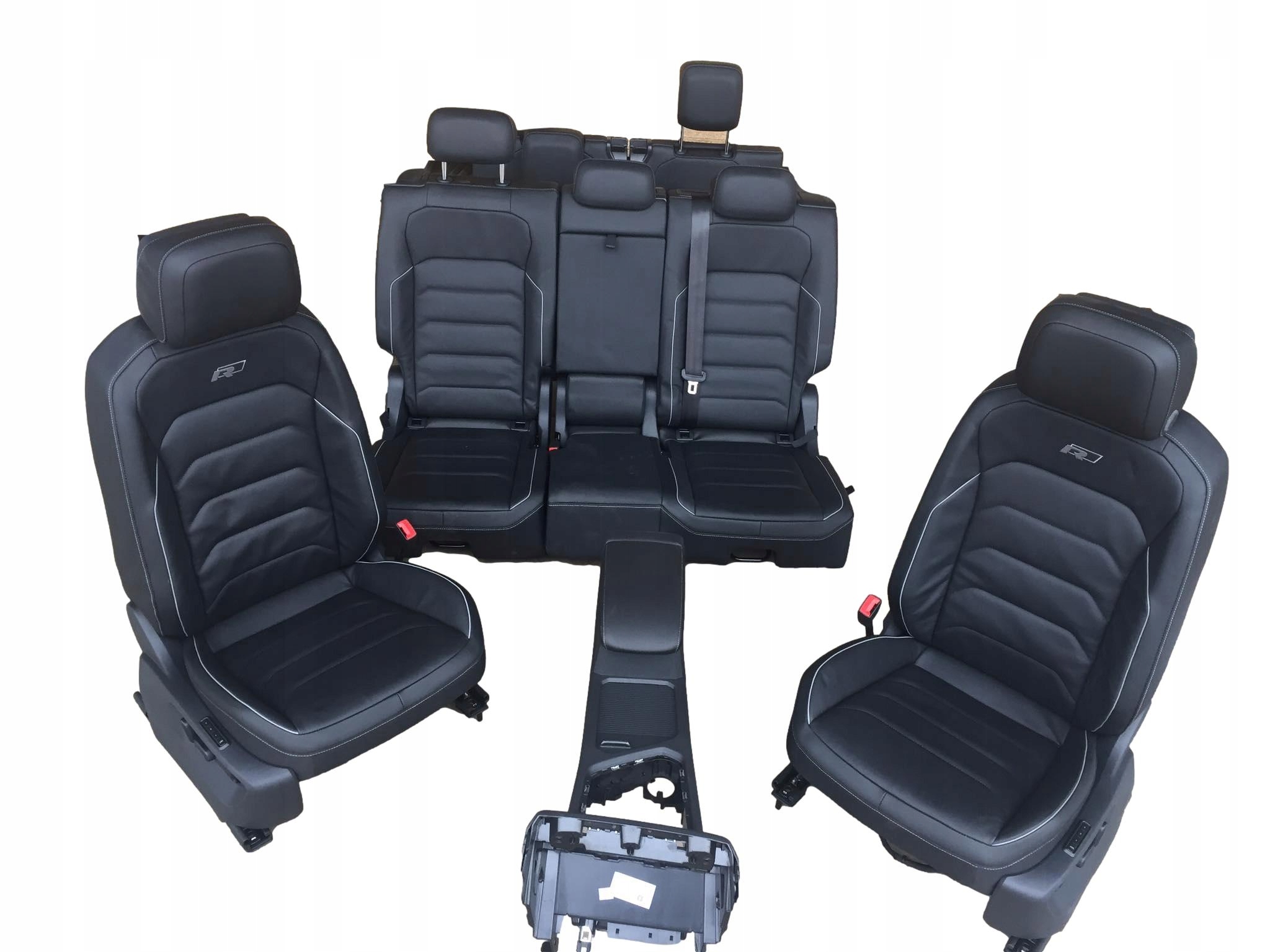 Auto Sitzbezüge Für VW Tiguan Allspace 2021-2025 - Leder Wasserdicht