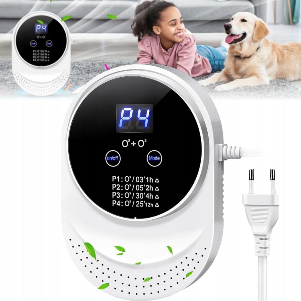 Přenosný Kompaktní Generátor Ozonu Air Purifier Čistič