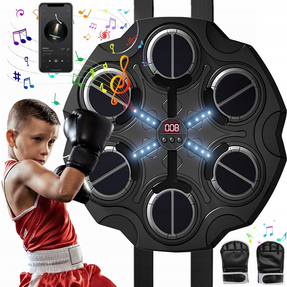 Boxovací Tréninková Deska Na Zeď, Bluetooth Trenažér, Hudební Tabule