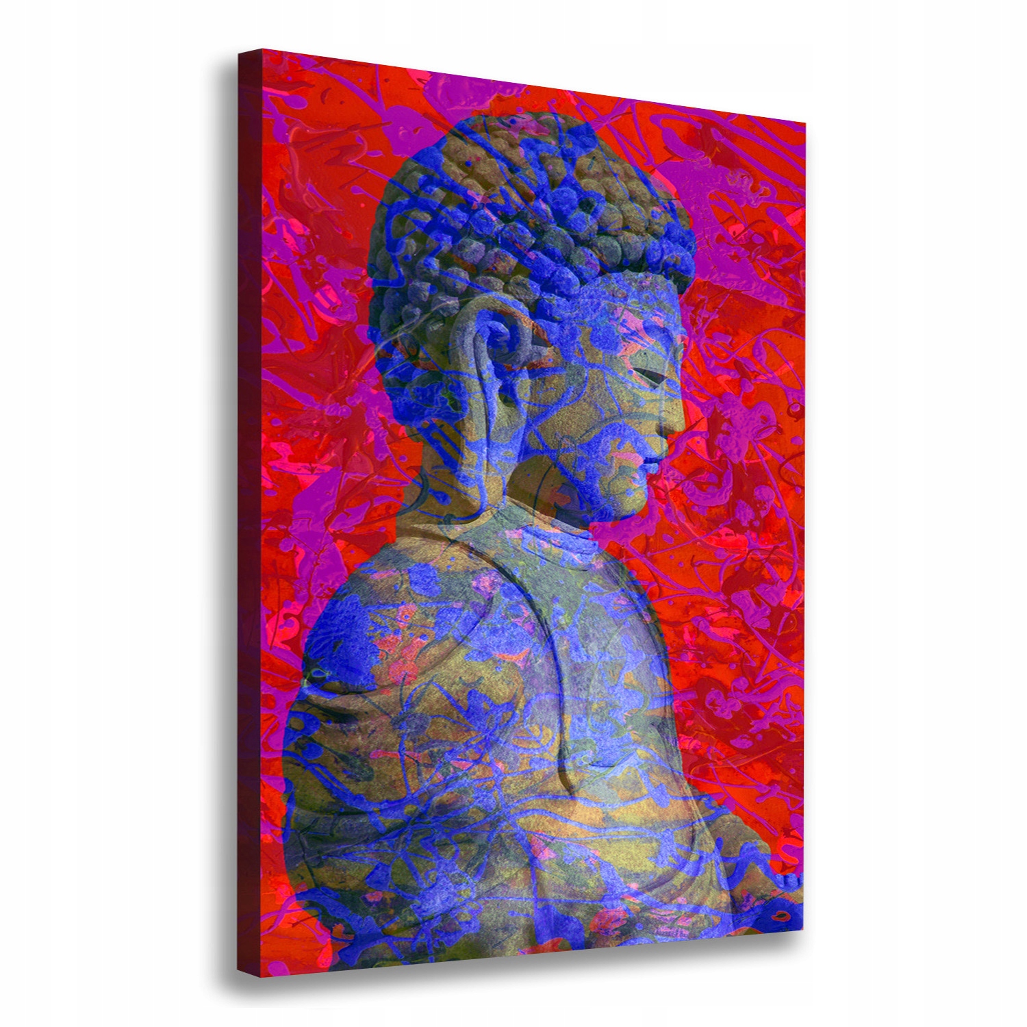 

Foto obraz na płótnie Abstrakcja budda 70x100 cm