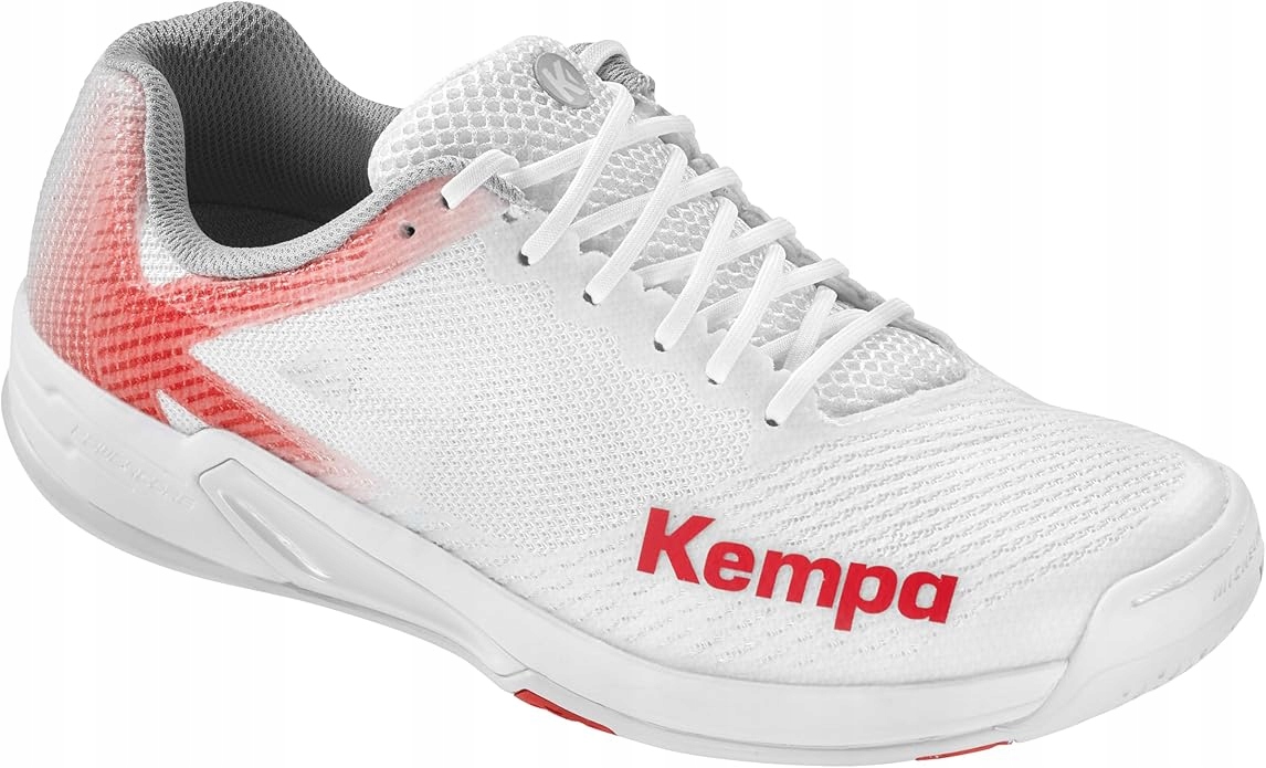 Kempa Sportovní Bílé Boty S Červeným Potiskem Kempa 37 J_a