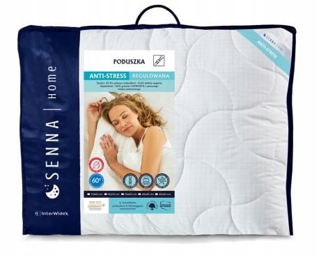 Inter Widex Polštář Anti-stress Bílý 70x80 1200g