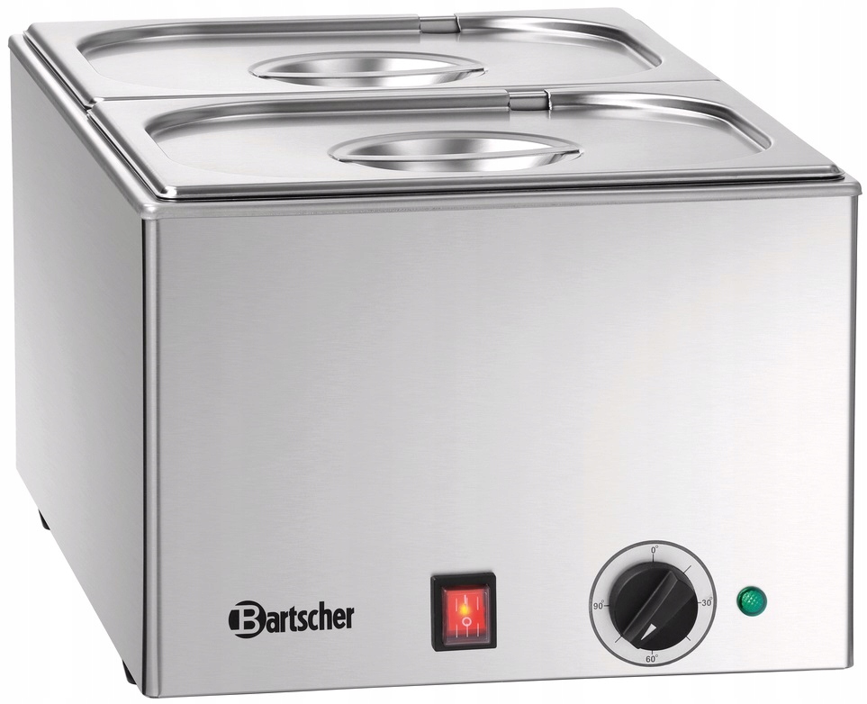 Vodní lázeň 2x 1/2GN 150mm Bartscher 200232