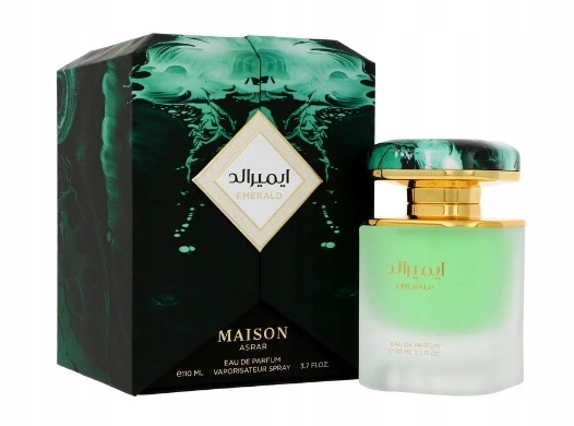Maison Asrar Emerald 110ML Pánská Parfémovaná Voda Pro Muže Parfém