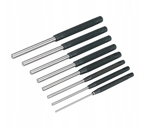 

Zestaw Wybijaków Walcowych 8 Sztuk