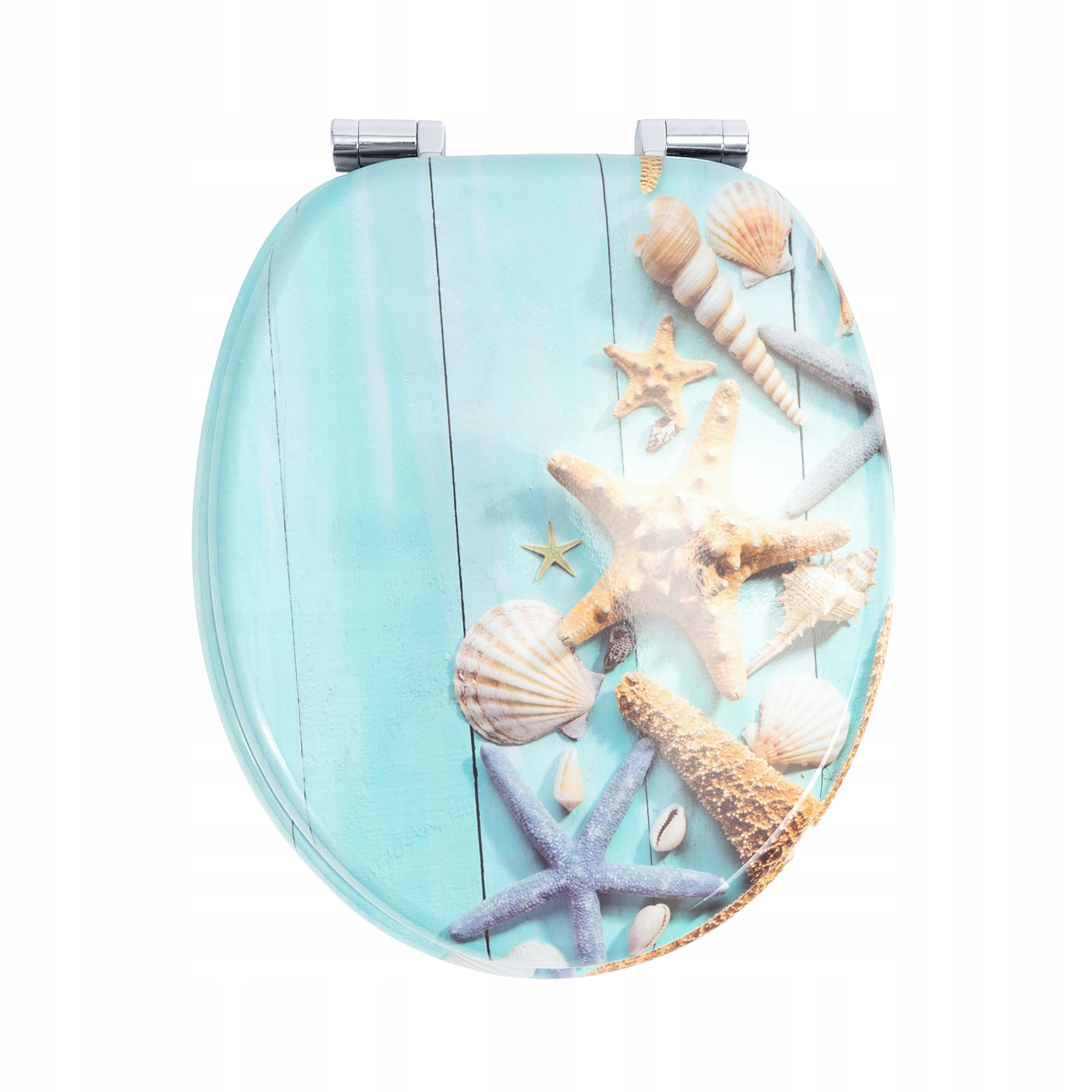 DESKA WC SEDESOWA KLOZETOWA TOALETOWA WOLNOOPADAJACA UNIWERSALNA TWARDA MDF Marka inna