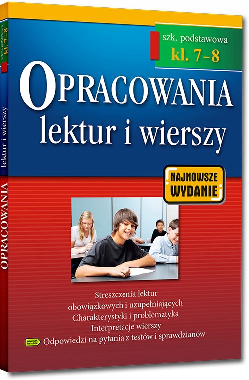 

Opracowania Lektur I Wierszy Klasy 7-8 Podstawowa