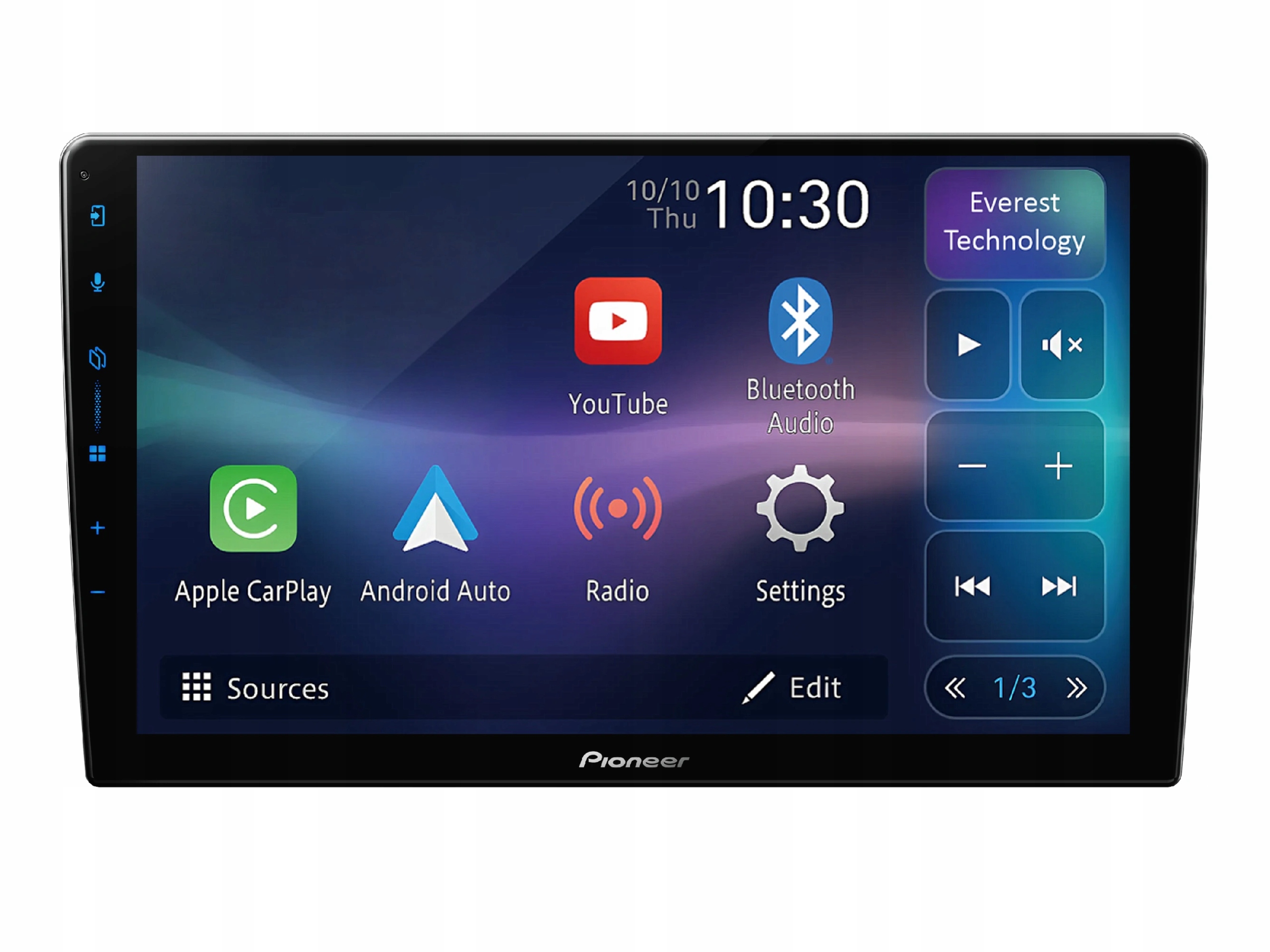 Pioneer 2DIN autorádio SPH-PF97BT s CarPlay a Handsfree