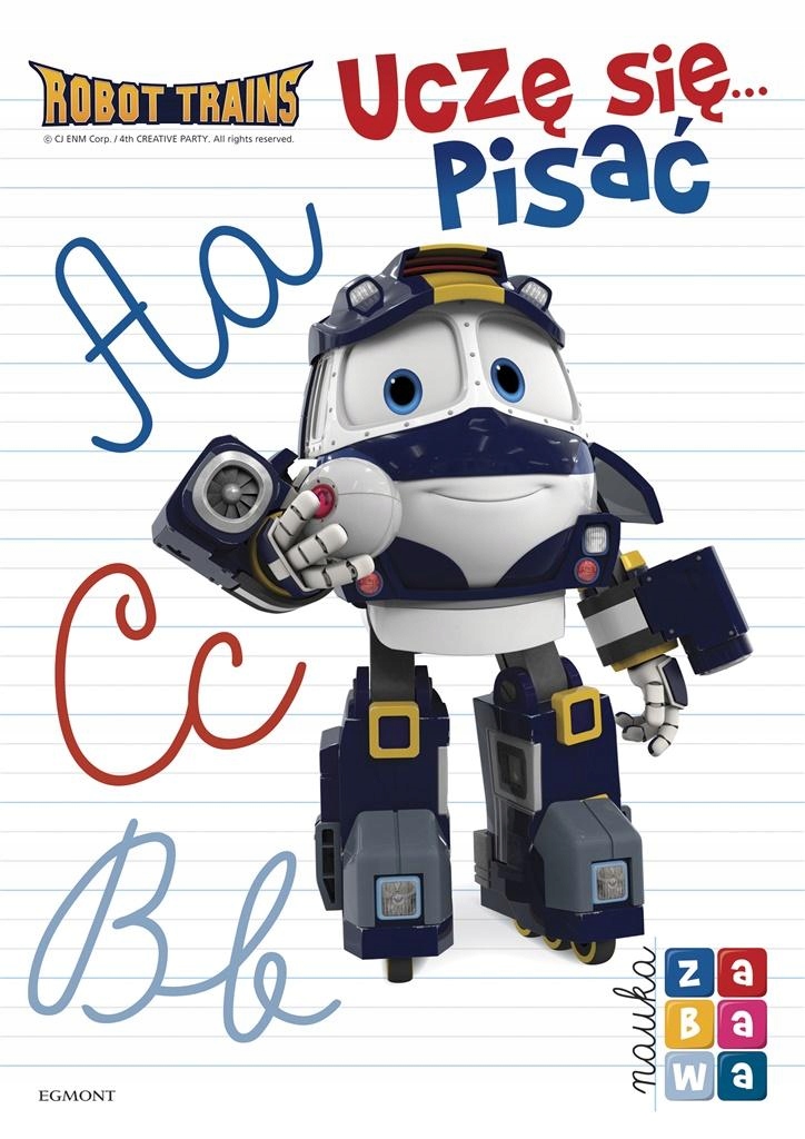 

Robot Trains Uczę się pisać Nauka i zabawa Kd