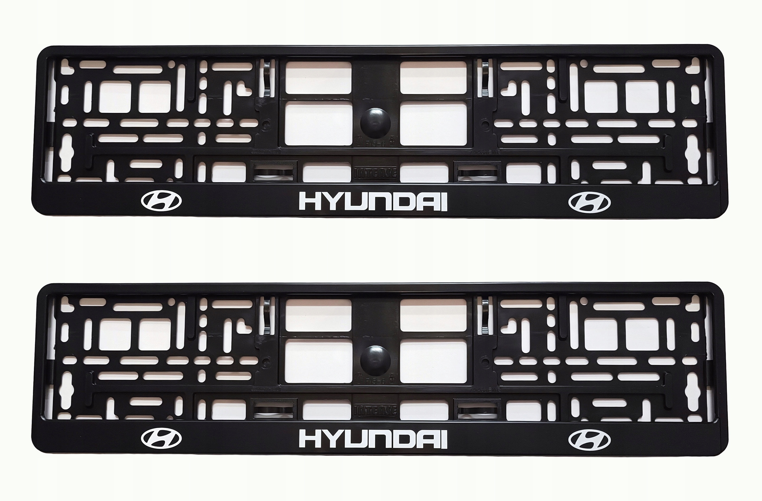 Ramki Do Tablicy Rejestracyjnej Hyundai Napis Uv 2 Sztuki