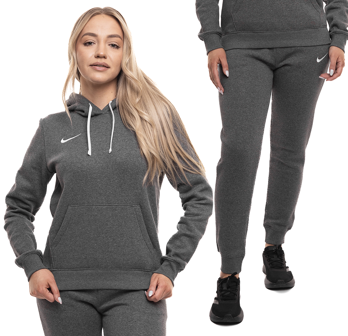 Nike Teplákovka Dámský sportovní bavlněný komplet Mikina Kalhoty Park 26 vel. L