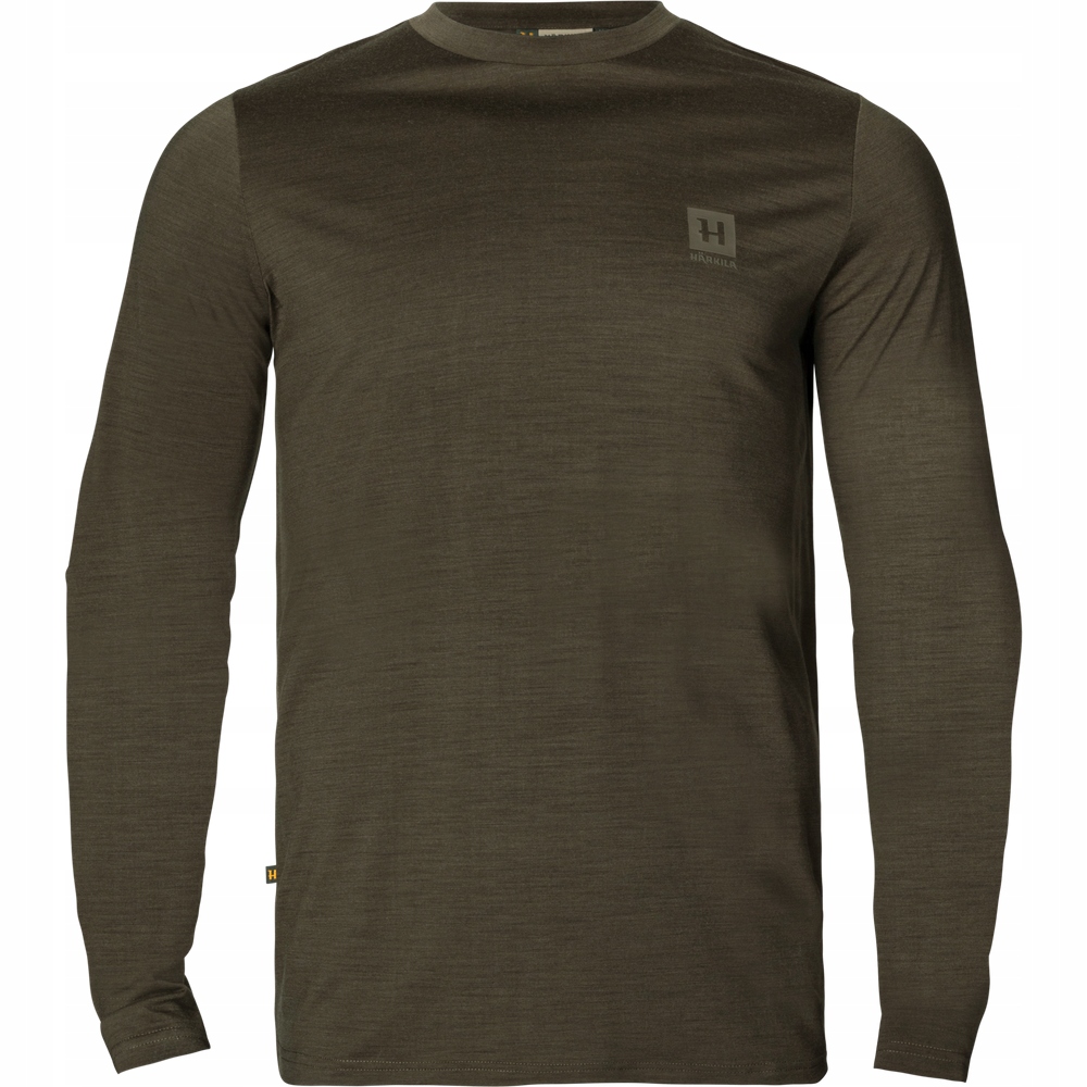 T-Shirt koszulka myśliwska Harkila Base All Season L/s 10381 Willow Green M