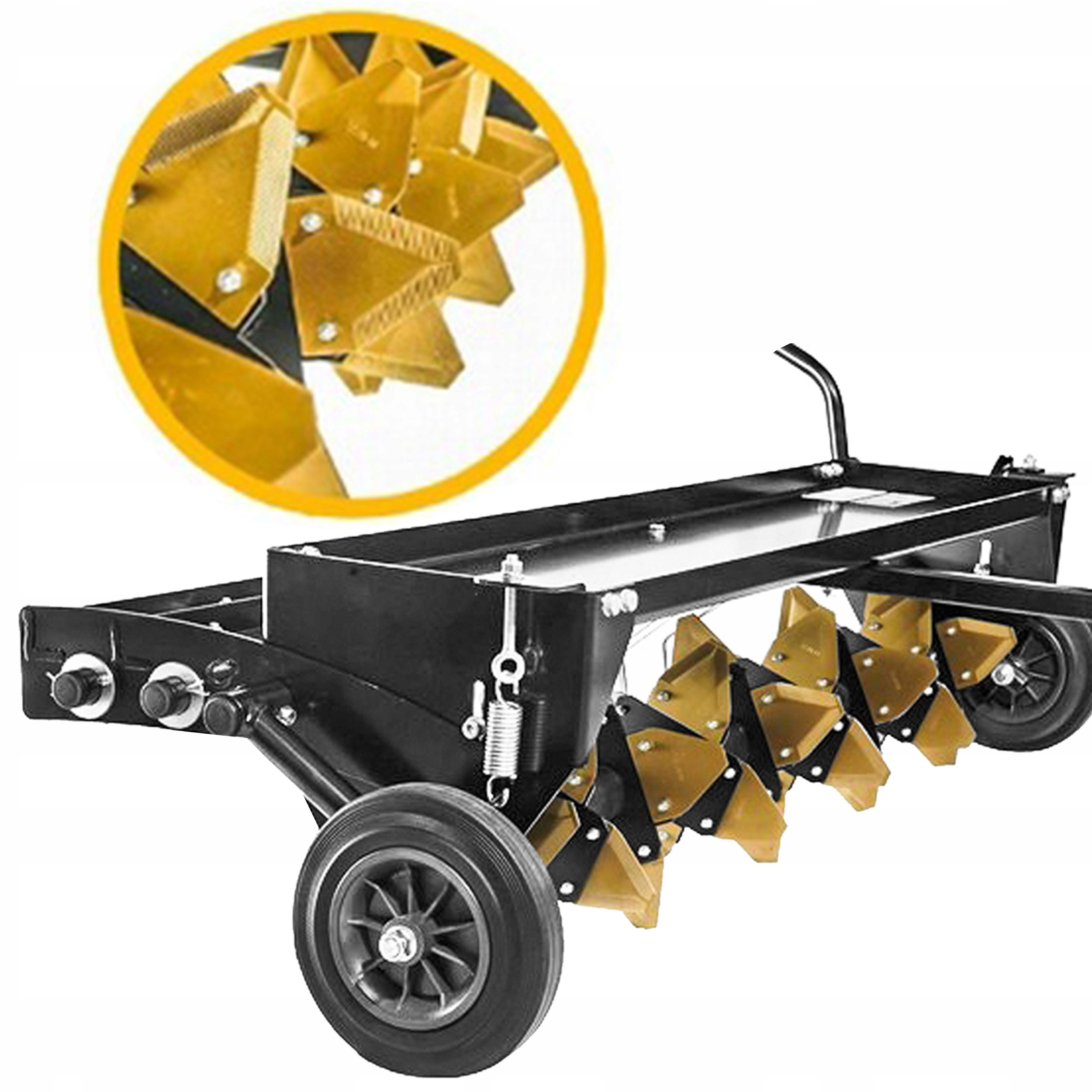 Výkonný Vertikutátor Aerator 2v1 Pro Zahradní Traktor Stiga Venom