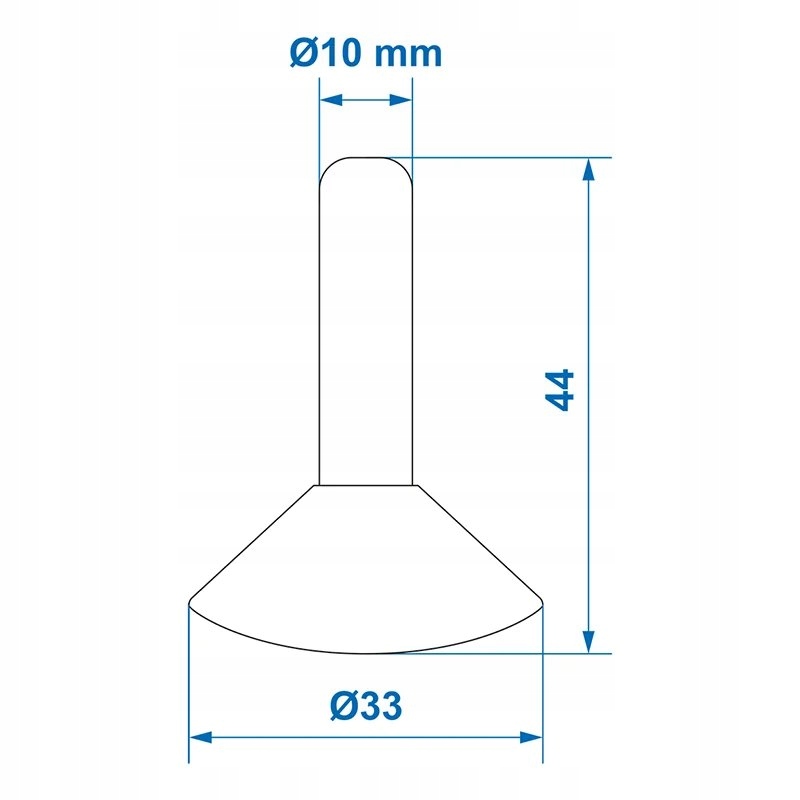 KAPTUREK ZAKOŃCZENIE MASZTU PRZEDSIONKA NAMIOTU Model Rain Cap